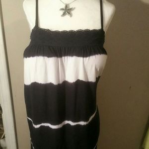 Cotton tie-dye sundress
